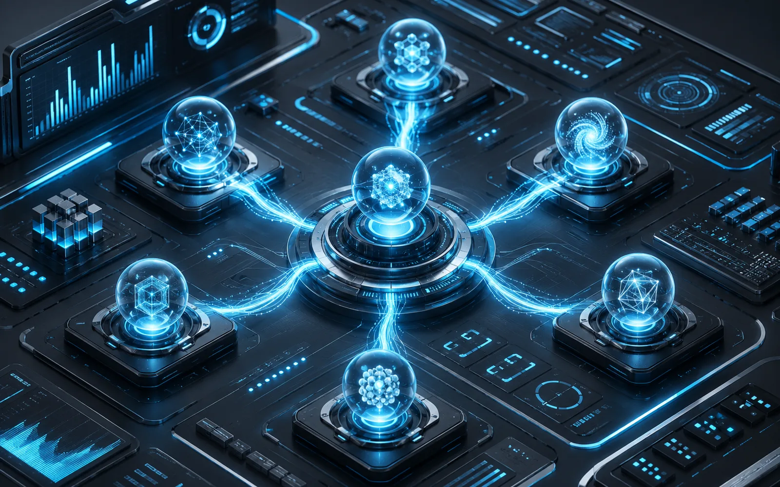 Titanium Edge AIOS multi-agent dashboard